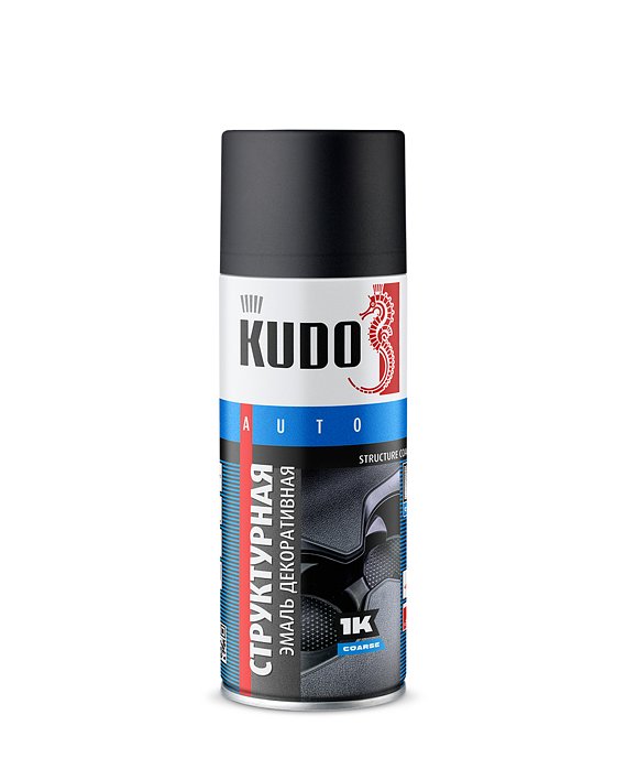 1K эмаль структурная для пластика KU-6207