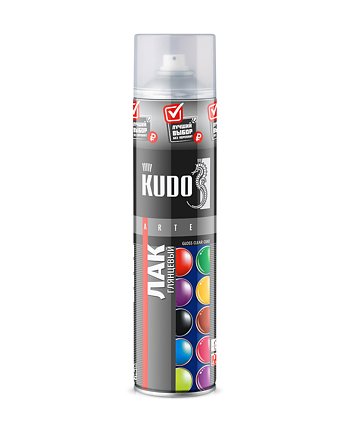 Лак акриловый универсальный глянцевый KUDO KU-9002.3