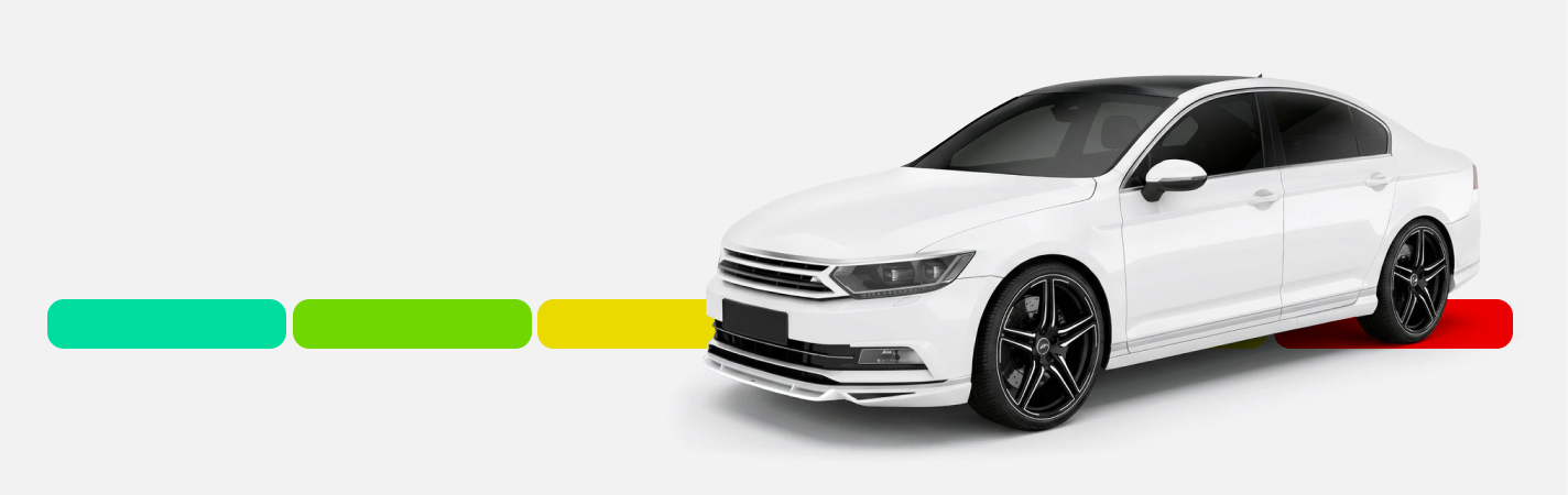 Все цвета автомобильных эмалей KUDO