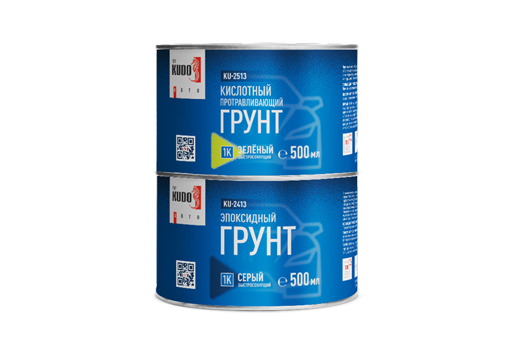 Новые 1К автомобильные грунтовки